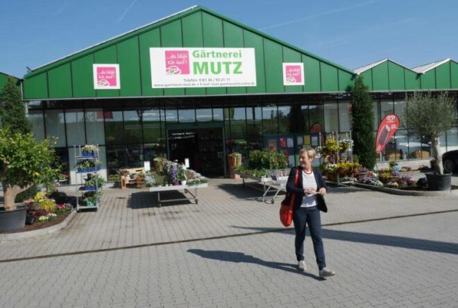 Außenansicht vom Ausbildungsbetrieb Gärtnerei Mutz