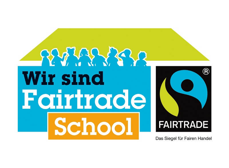 Logo "Wir sind Fairtrade School"