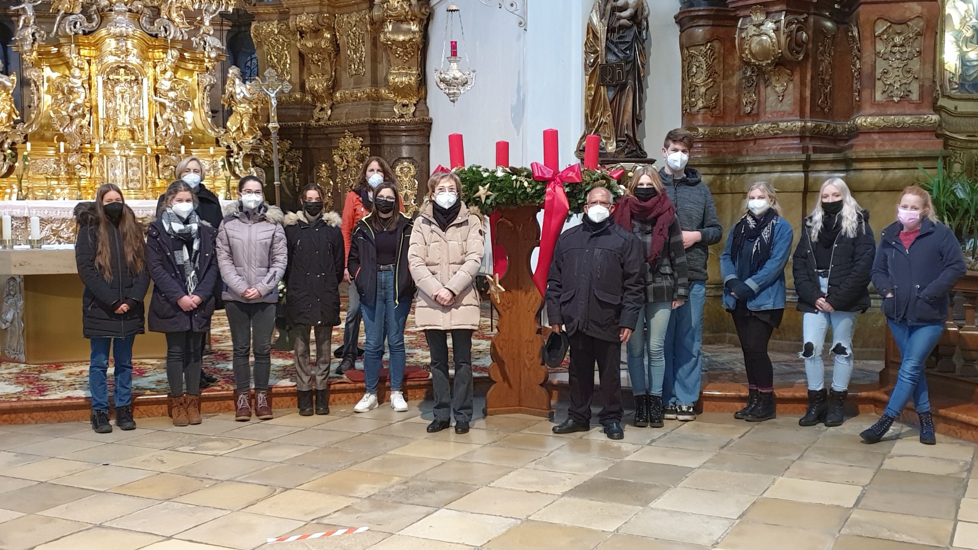 Adventskranz für die Karmelitenkirche