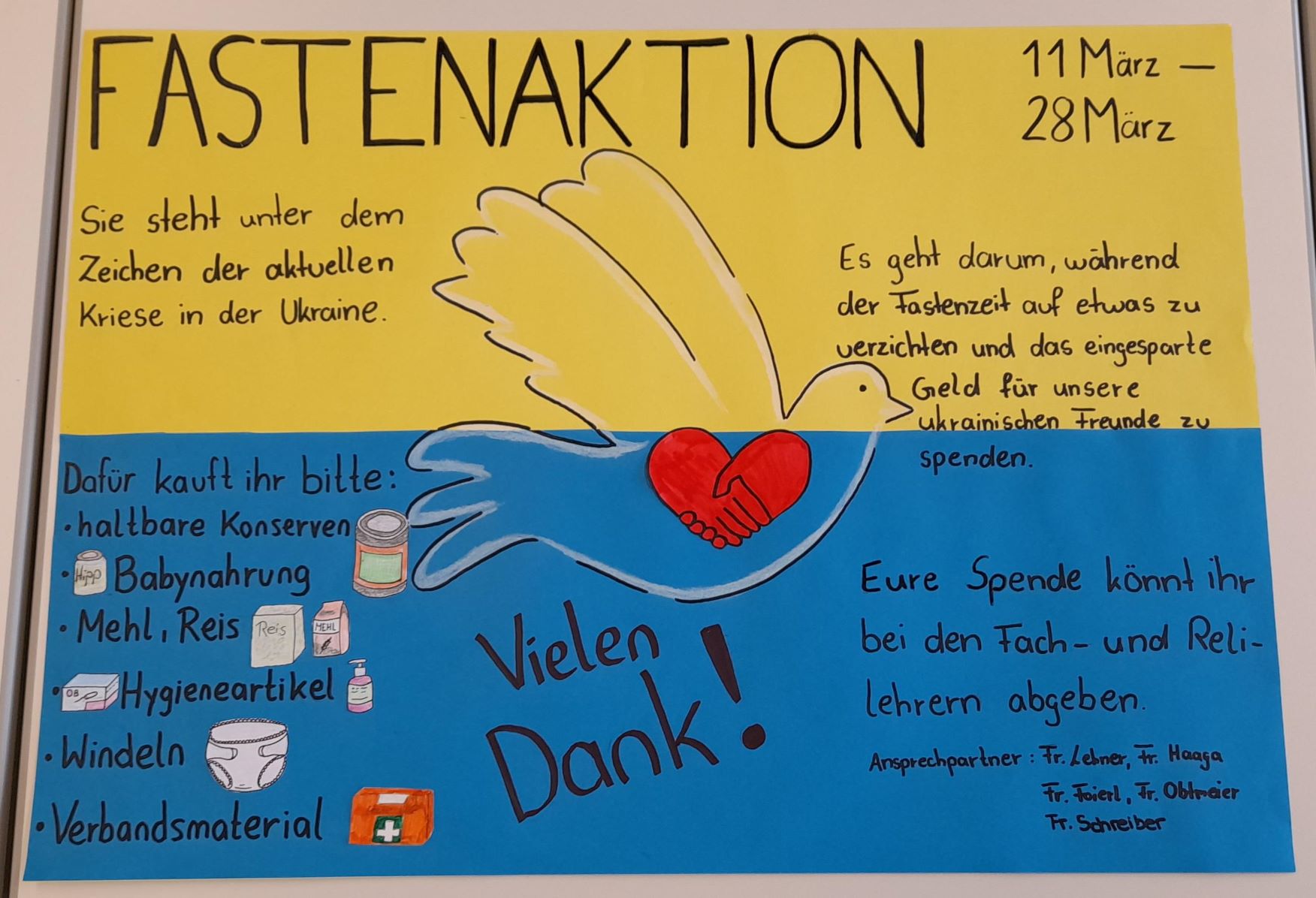 Fastenaktion in Mitterfels