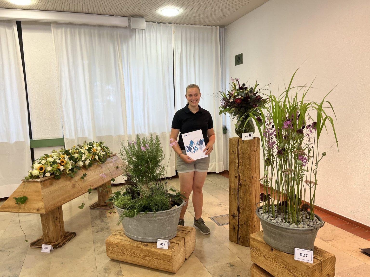 Praktische Abschlussprüfung Floristik 2022 MarianneRosenbaumSchule