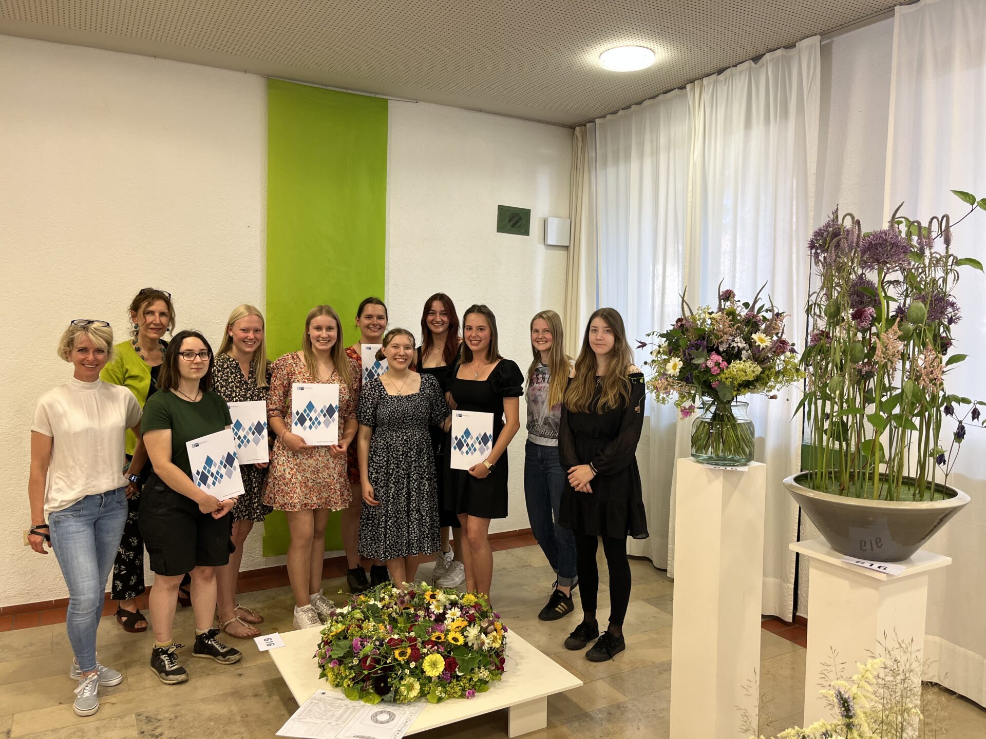 Eine blumige Angelegenheit – praktische Abschlussprüfung Floristik
