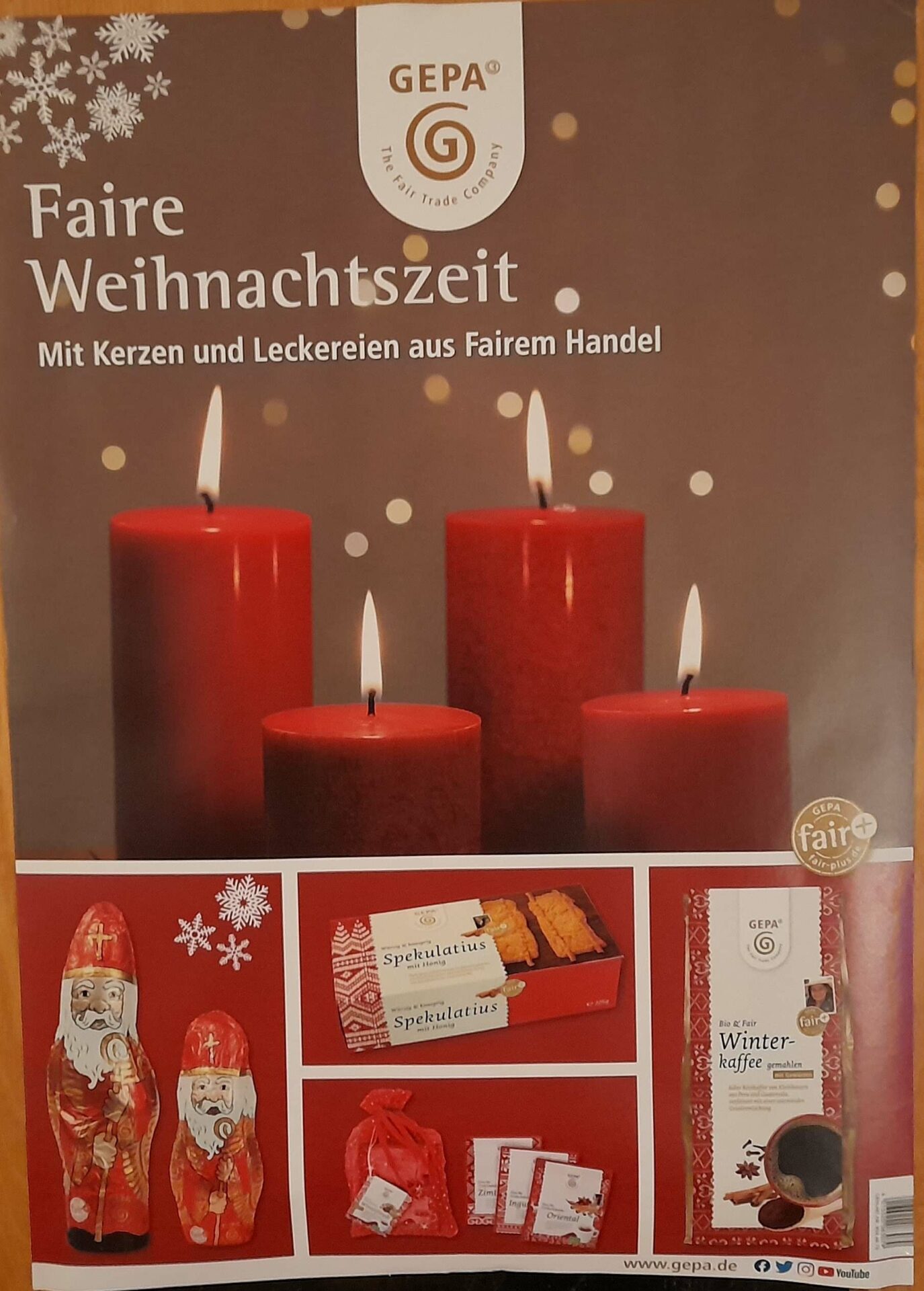 Fairtrade Weihnachtsverkauf – ein voller Erfolg