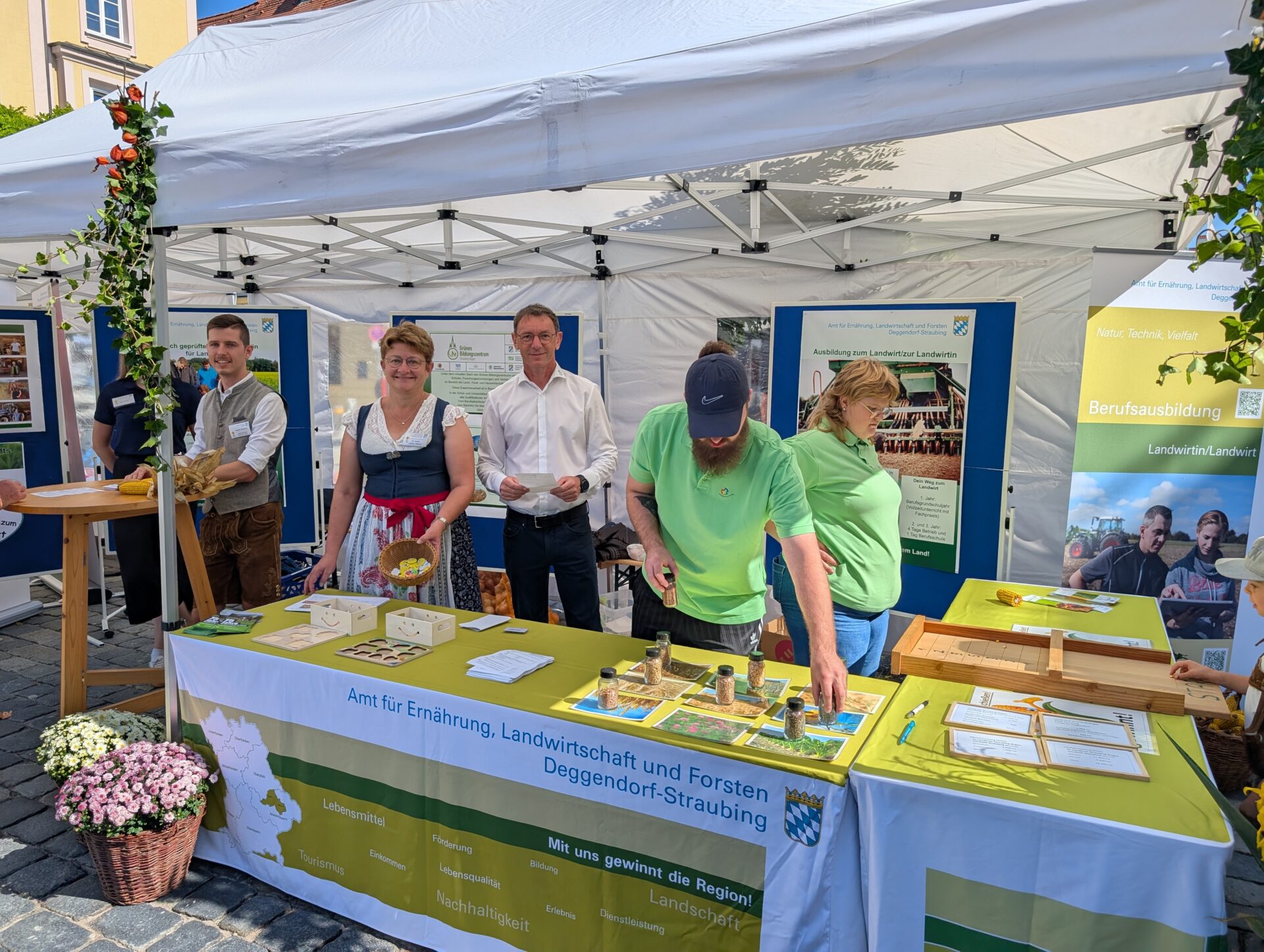 Schrannenmarkt in Straubing – wir Landwirte waren dabei!