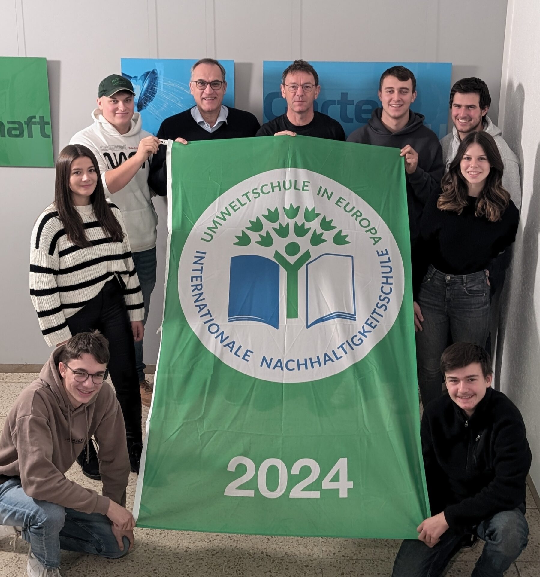 Die Marianne-Rosenbaum-Schule als Umweltschule ausgezeichnet!