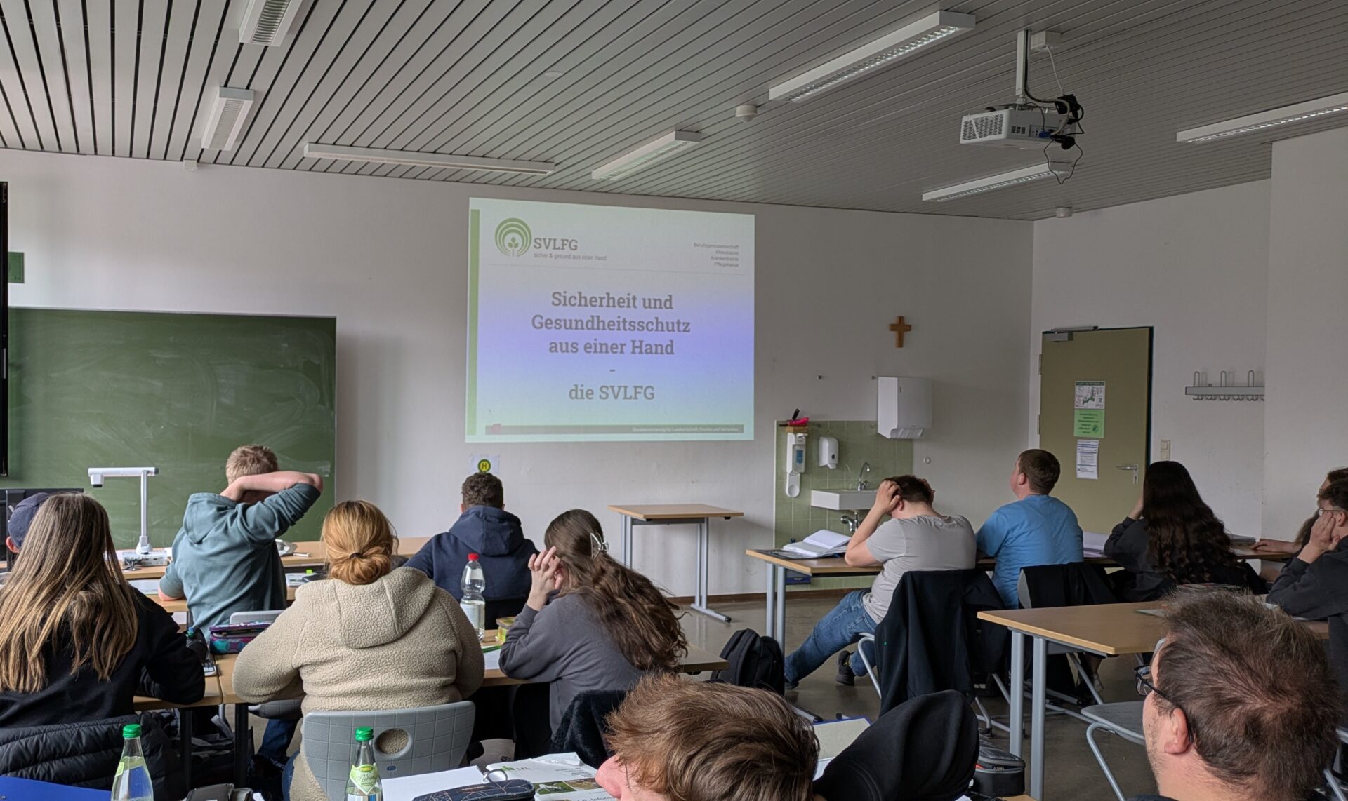 Start der Vortragsreihe zur Berufsgenossenschaft (SVLFG)