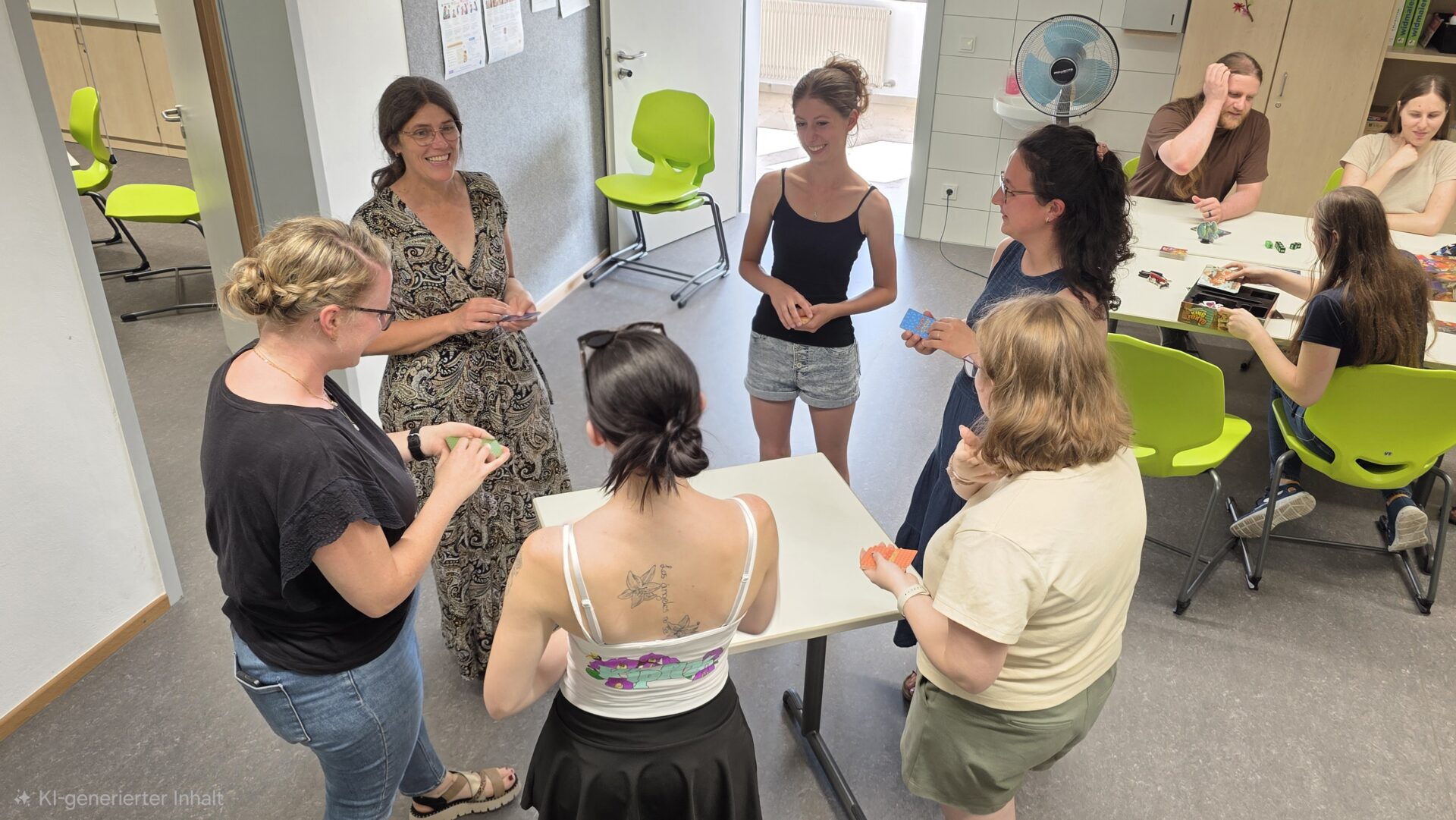 Spieleabend an der Marianne-Rosenbaum-Schule – Gemeinsam spielen, lachen und genießen